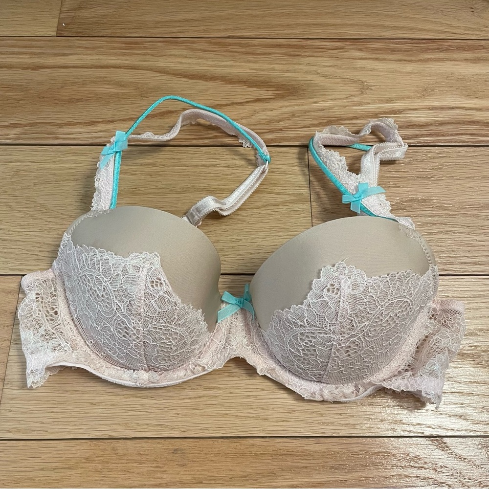 Victoria's Secret lined demi bra